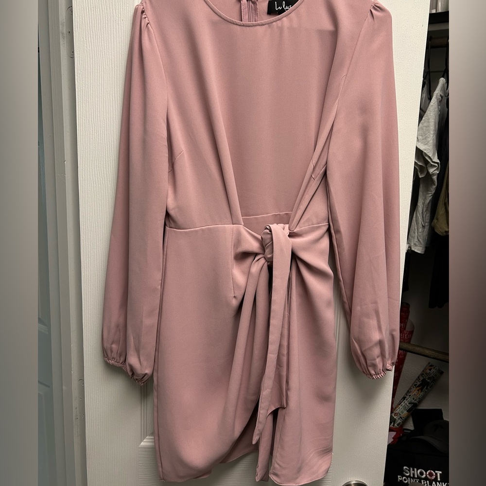 Lulus Front- tie Dress